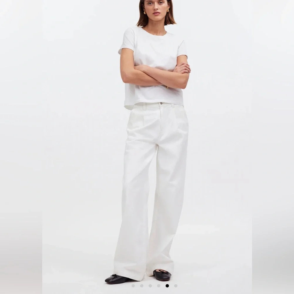 NEW Madewell Northside Vintage Tee Size XS White - Picture 1 of 9